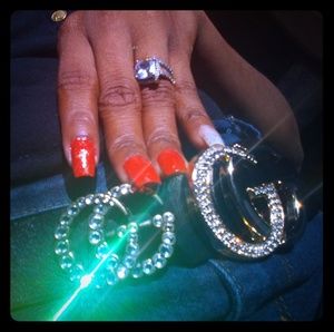 Authentic Gucci belt buckles had them customized